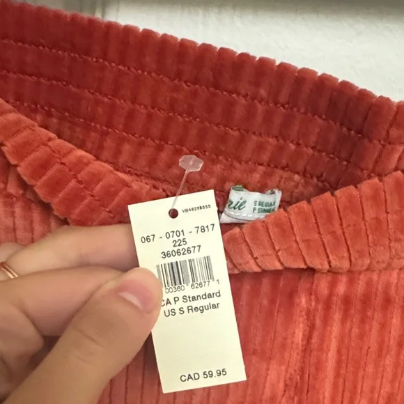 Aerie Groove On Velour Flare Corduroy Pants - Picture 6 of 8